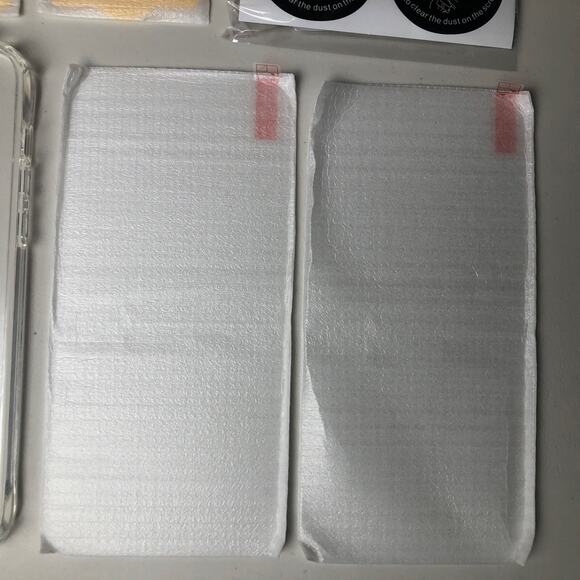 For iPhone 14 Pro Max Tempered Glass Screen Camera Protector & 1 Clear Case READ - Picture 3 of 14